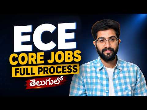 ECE Core Jobs Full Process | Telugu | Vamsi Bhavani