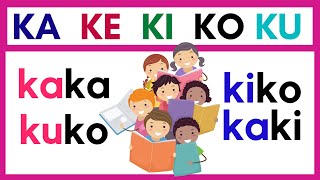 Pagbasa Aralin 5  Ka  Ke  Ki  Ko  Ku  Beginners  Hakbang Sa Pagbasa  brigadapagbasa