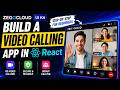 Build a Video Calling App in React using ZEGOCLOUD UI Kit | Full Tutorial