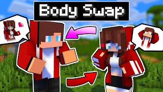 MAIZEN : Body Swap with JJ's Sister  - Minecraft Parody Animation JJ \& Mikey