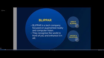 Blippar Presentation video