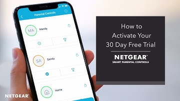 NETGEAR How To | Start Your Smart Parental Controls Trial | (Orbi RBK850)