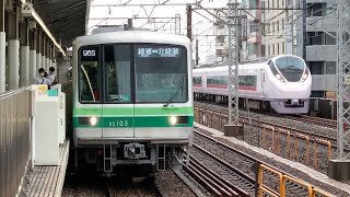 東京メトロ05系　千代田線（綾瀬） /　Tokyo Metro 05 series　Tokyo Metro Chiyoda Line　Ayasei,Tokyo【でんしゃしん 動画】