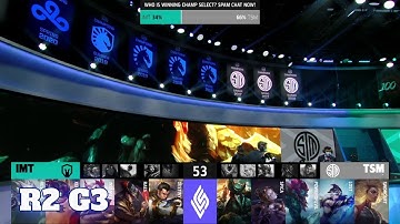 TSM vs Immortals - Game 3 | Round 2 Playoffs S11 LCS Summer 2021 | TSM vs IMT G3