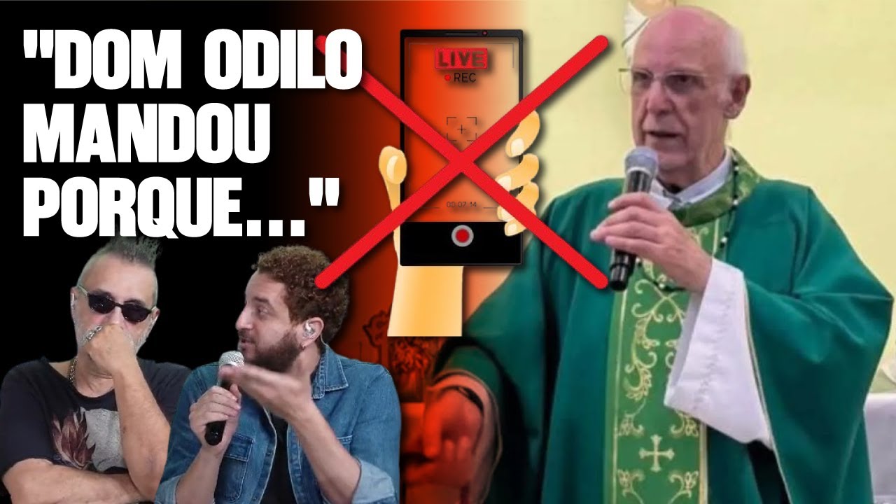 PADRE JÚLIO LANCELLOTTI SUSPENDE TRANSMISSÕES DE MISSAS APÓS ORDEM DA ARQUIDIOCESE