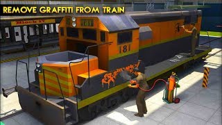 Train Repair Mechanic Garage - Best Android Gameplay HD screenshot 1