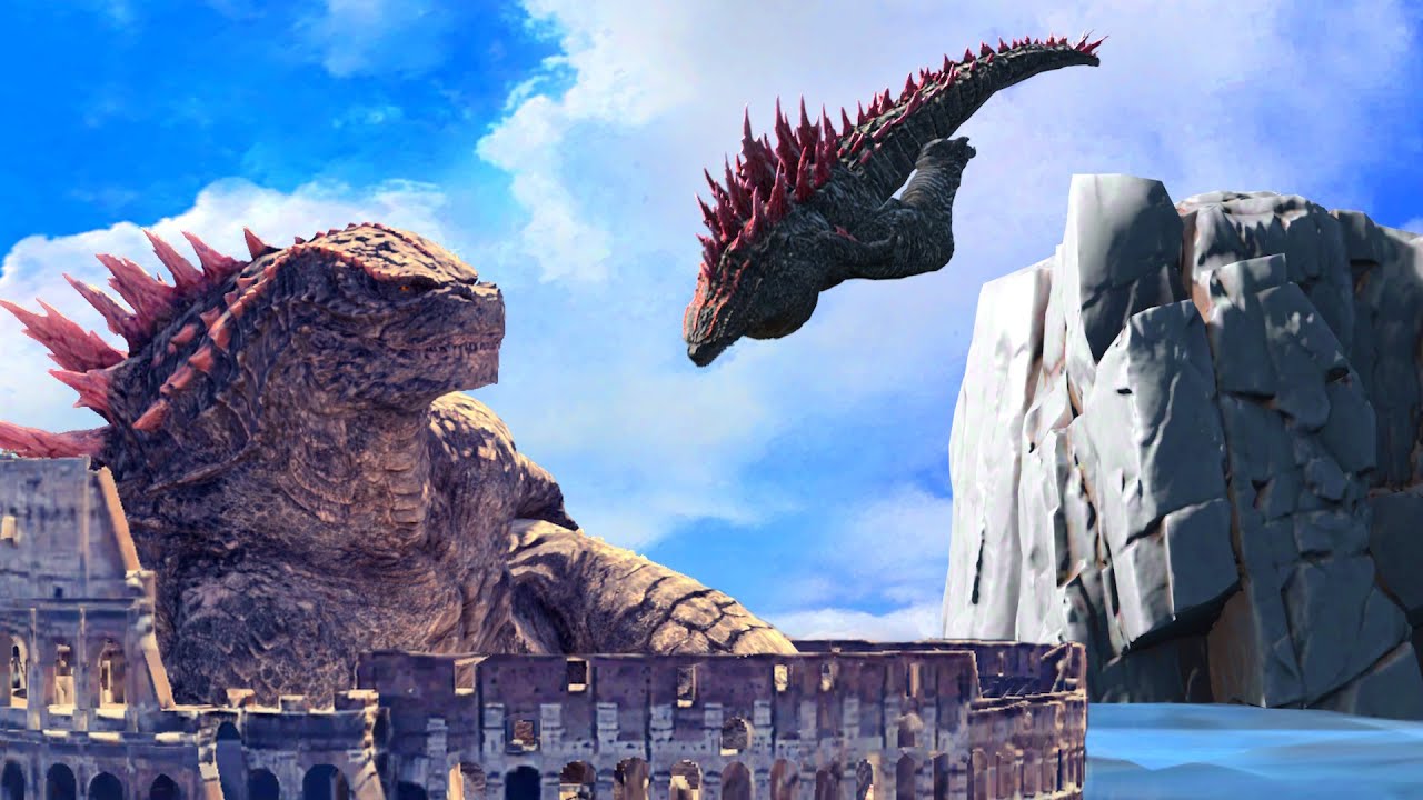 Godzilla's Morning Routine - YouTube
