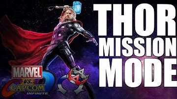 Thor Mission Mode! Marvel Vs Capcom Infinite