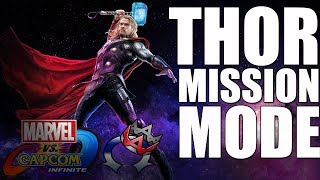 Thor Mission Mode! Marvel Vs Capcom Infinite
