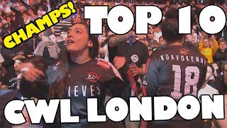 CWL LONDON TOP 10 MOMENTS! Black Ops 4 Funny Moments \& Fails #15