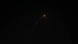 ULA Atlas V launch at night