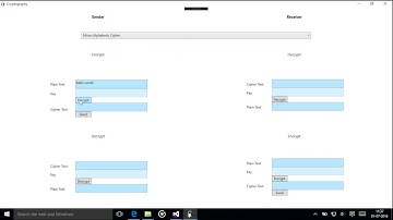 Demo of Mono Alphabetic Cipher