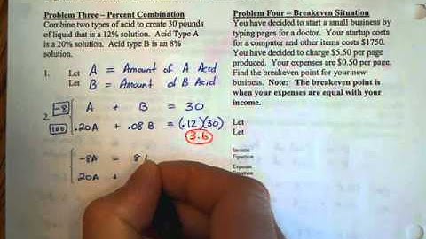 Algebra I - McDonell 7.4 Notes Part 2
