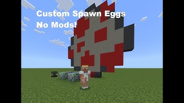 How to Make Custom Spawn Eggs in Minecraft 1.20! (Mobile/Xbox/PS4/Windows 10/Switch)