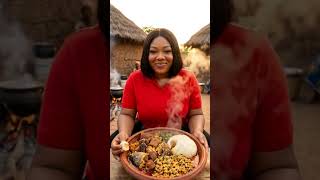 Egusi Soup With Fufu ai food aicooking