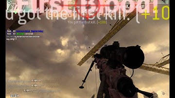 Two amazing no scope double kills across the map