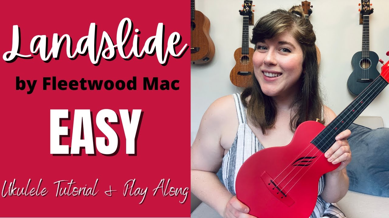 Landslide EASY Ukulele Tutorial and PlayAlong Cory Teaches Music