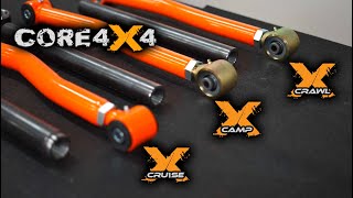 Core 4x4 Different Product Series
