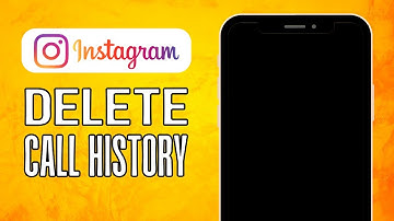 How To Delete Call History In Instagram (2024) Quick Method