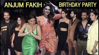 Tv Actress Anjum Fakih Grand Birthday Party Night With Close Friends