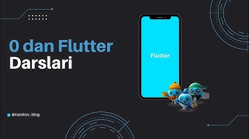 0 dan Flutter darslari (Dart 1-dars)