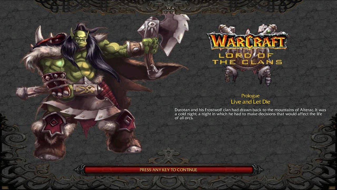 warcraft pc clan lord of the clans