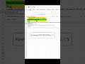 Excel Trick: WRAPROWS + TEXTSPLIT function!!#shorts