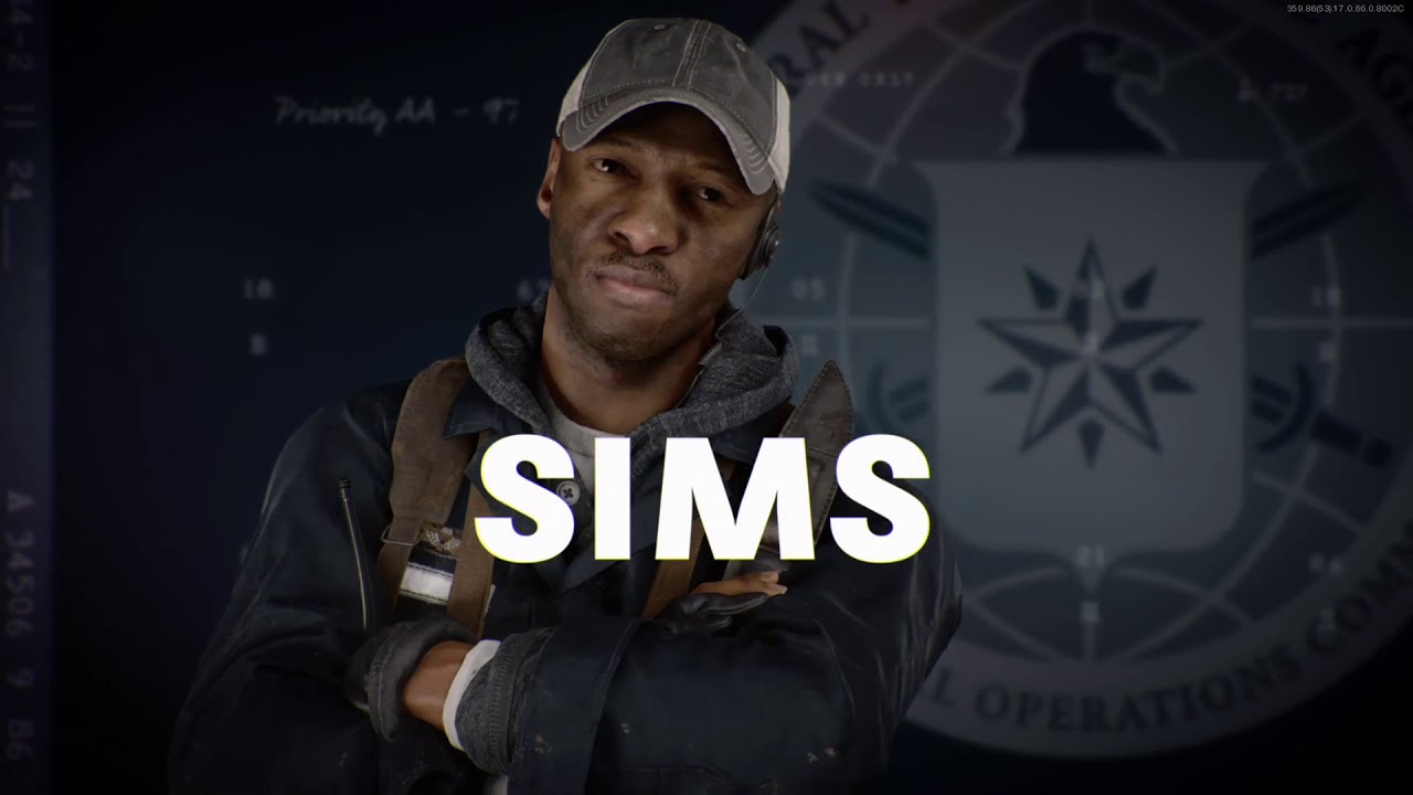 Call of Duty Black Ops Cold War Operator Sims