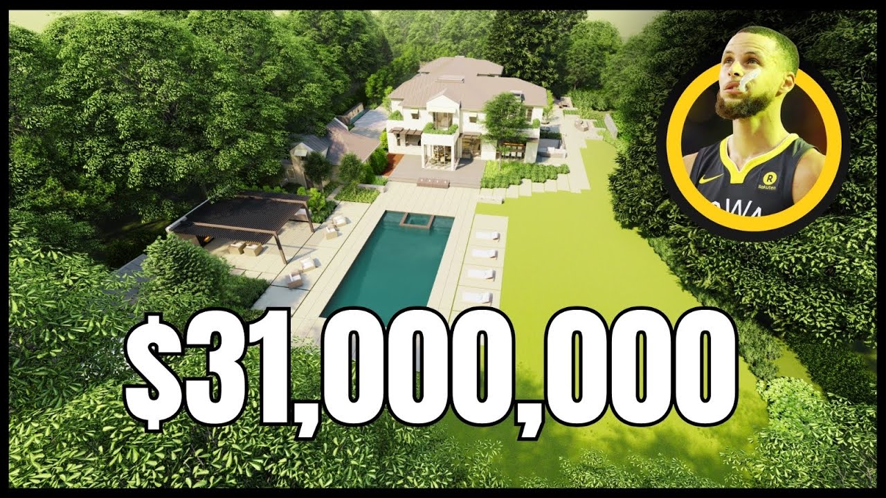 Stephen Curry's 31 Million Dollar Mansion! YouTube