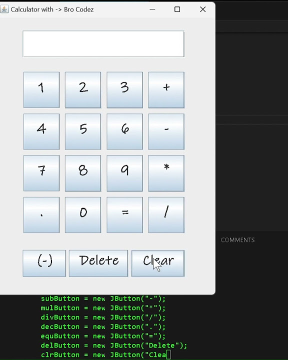 Java Swing Calculator App | Ganesh Rawatz - YouTube