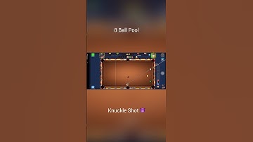8 Ball Pool Knuckle Shot #shorts #8ballpool