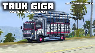MOD BUSID GIGA ALBETUH MUATAN GABAH MUKLAS P0 