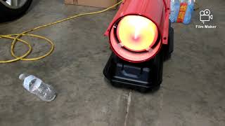 Craftsman 80 000 BTU heater unboxing and test