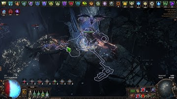 Path of exile 3.16 SSC Aura Stacker Spark wave 30 simulacrum