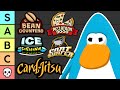 The only valid club penguin tier list