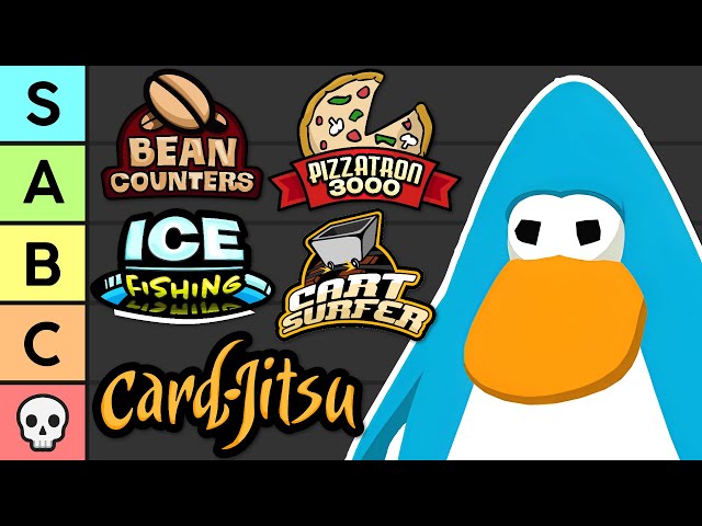 Club Penguin Mini Game Tier List! - Crispy Boy 