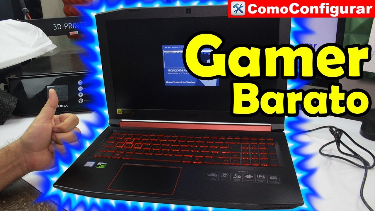 Portatil Gamer Barato para el 2022 en Colombia - Portatil Gaming mejor  calidad precio Acer Nitro 5 