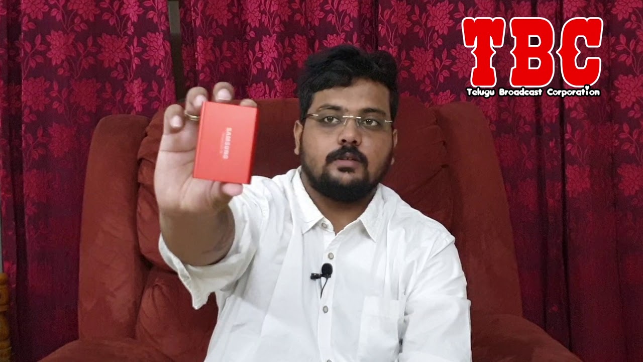 Samsung portable SSD T5 Unboxing || full Review in Telugu tbc009