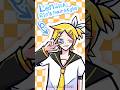 🍊↔︎🍌リンレン髪型チェンジ!第2弾! #vocaloid #shorts