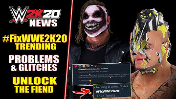 WWE 2K20 News: #FixWWE2K20 Trending Due To BIG PROBLEMS, The Fiend Update, Day 1 PATCH & More!