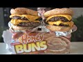 I Slapped 2 CHEESE BURGER Inside 2 HONEY BUNS