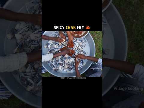 SPICY CRAB FRY & CRAB GRAVY | #food #foodshorts #shorts #24Hcooking #viralshort