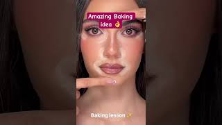 Baking lesson👌✨👍 save the short #hack #amazing #tips #makeup #hack @rashiimakeover