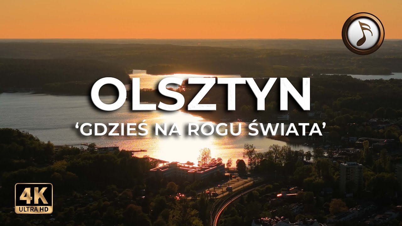 Ольштин - где -то на углу мира 🎵 | 2025 | Исцеление города ™ [4K] Польша