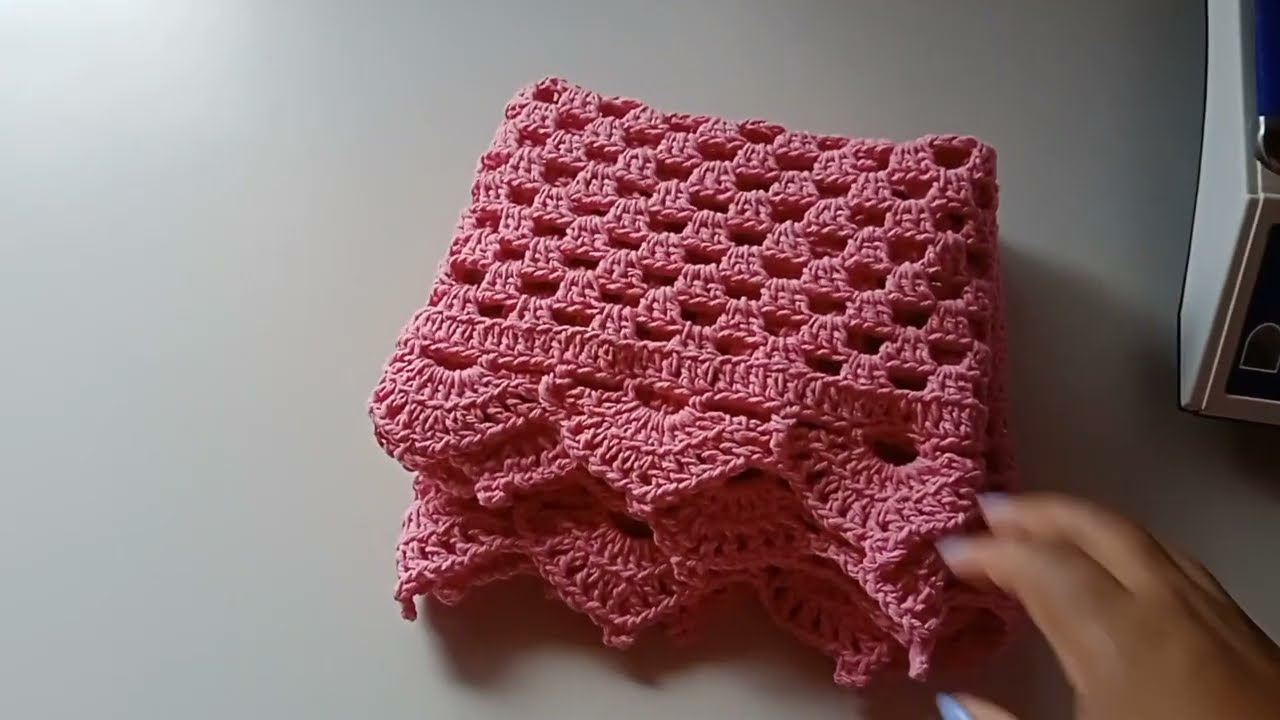 🧶 Venha conferir mais um Lindo Par de Tapete.👏🧶#crochet 