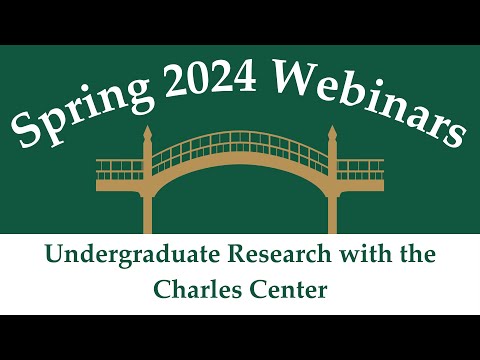 Undergraduate Research & The Charles Center
