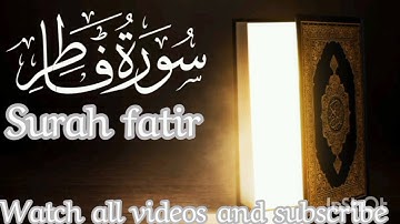 #سورة-فاطر_مرتل-كاملة❤️||راحة نفسية لقلبك السعادة||#surat_fatir 👍@quran_kareem-q7o#uuaa