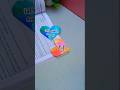 Diy corner bookmark🔖❤#youtubeshorts #trending #diy #craft #ektascreativity