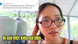 Bị nói Việt kiều hà tiện, người ta mời mua rau mà ko mua.