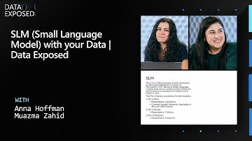 SLM (Small Language Model) with your Data | Data Exposed